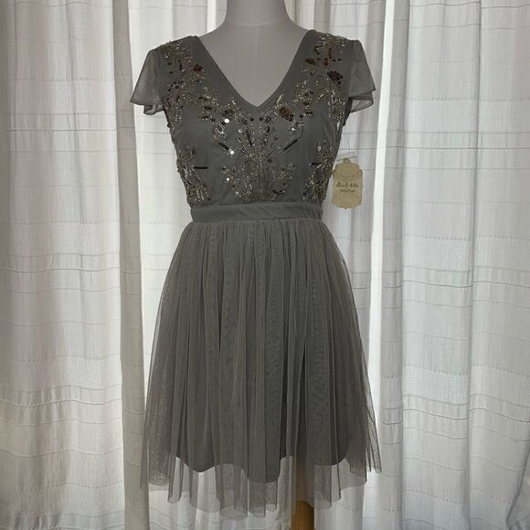 Altar’d State Lola Sequin Tulle Dress Extra Small NWT - Picture 13 of 13